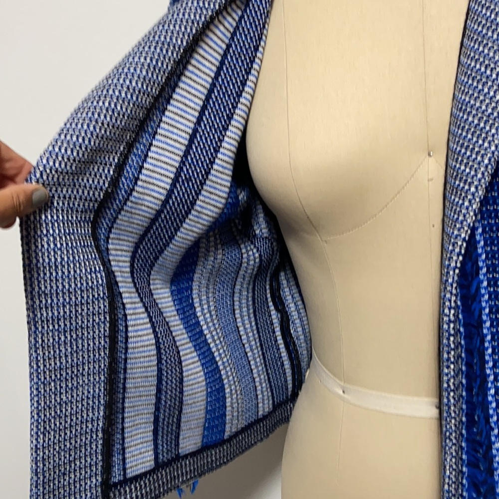 St John Blue Fringe Jacket - Picture 8 of 10